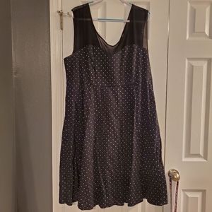 Torrid black with white dots